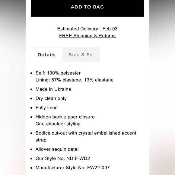 Nue studio Kenza dress - Picture 8 of 11